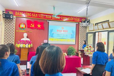 Đại hội chi Đoàn trường MN Tây Sơn nhiệm kỳ 2025-2026